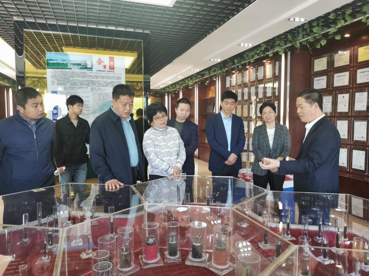 河北省市監(jiān)局率寧晉電纜企業(yè)代表一行蒞臨我司調研